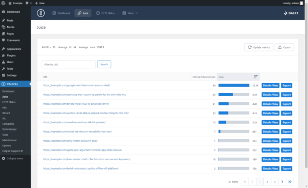 Interlinks Manager by DAEXT - Boost Your SEO with Advanced Internal Linking - Image 4