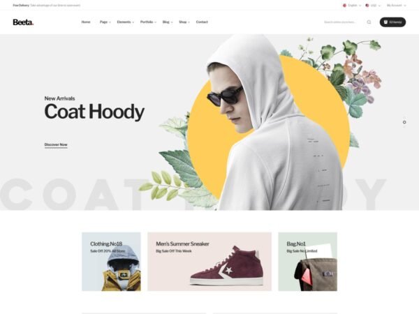 Beeta Theme GPL v1.1.6 - Multipurpose WooCommerce Theme
