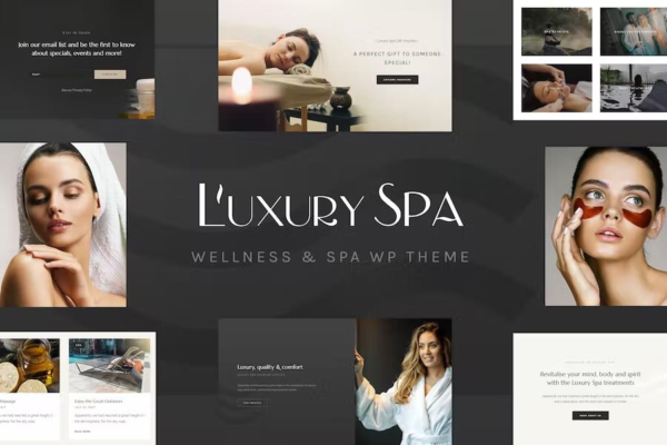 Luxury Spa GPL v1.2.9 – Wellness and Beauty WordPress Theme